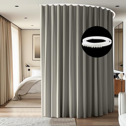 Room Divider Curtain Track Set