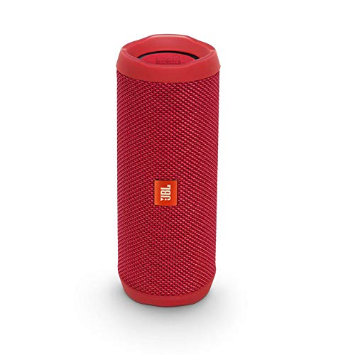 JBL Flip 4 – enceinte Bluetooth Portable Robuste – Étanche Ipx7 pour Piscine & Plage – Autonomie 12 Hrs – Qualité Audio JBL – Rouge