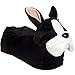 Animal Slippers - Plush French Bulldog Dog Slippers by Silver Lilly