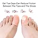 Welnove Big Toe Caps Toe Protectors Breathable Toe Sleeves for Corns, Blisters, Missing or Ingrown Toenails Pack of 10 (Peach)