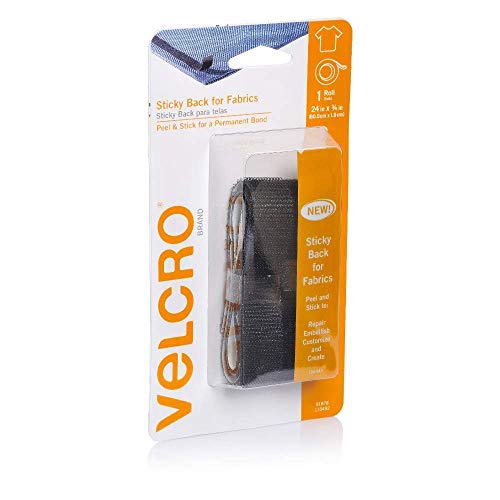 VELCRO BrandSticky Back for Fabrics 8 SetsWhite No Sewing Needed1