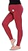 AshopZ Cotton Mix Casual Women's Solid Maternity Leggings