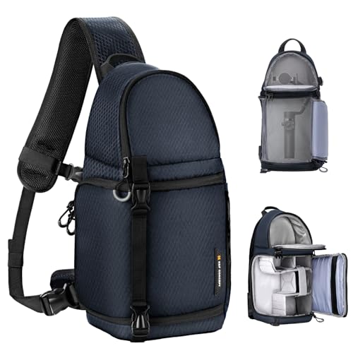 K&F CONCEPT Kamera-Umhängetasche, wasserdichte Kamera-Reisetasche