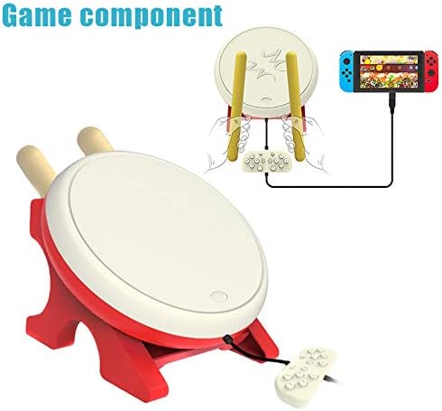 Amazon Co Jp Tenflyer ゲームコンポーネント専用コントローラドラムドラムスティック耐久性のあるスイッチ太鼓マスター ホーム キッチン