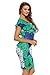 Astylish Womens Summer Tie Dye Printed Long Sleeve Pajamas Set 04304