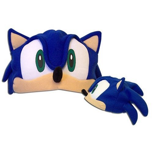 Sonic X: Cosplay Sonic Fleece Cap (Cosplay Hat)