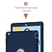 Hocase for iPad 2/3/4 Case, Rugged Slim Shockproof Soft Silicone Rubber+Hard Plastic Hybrid Dual Layer Protective Case for 9.7