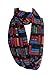 Etwoa Bookshelf Colorful Books Infinity Scarf Circle Loop Scarves