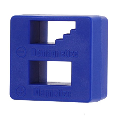 Merssavo Blue Demagnetizer Magnetizer Tool for Screwdrivers Screws Drills
