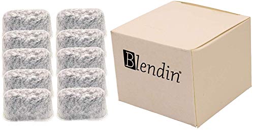 Blendin 10 Pack Replacement Charcoal Coffeemaker Water Filters, Fits Cuisinart DCC-RWF1 Coffee Makers - Thumbnail 2