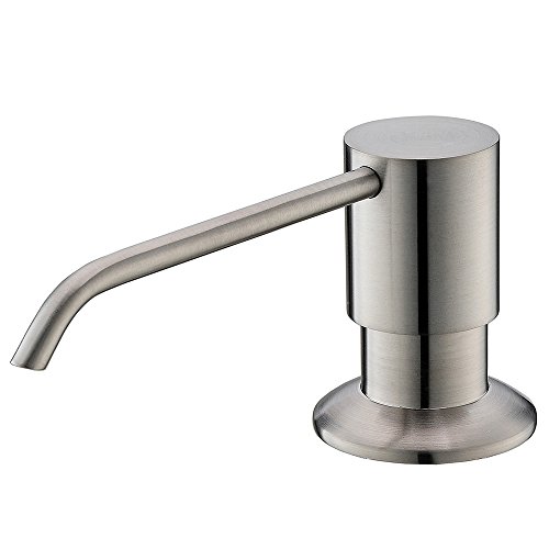 Dishwashing Stainless Steel Kitchen Liquid Soap Dispenser,Br