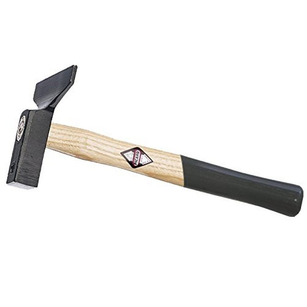 Picard 0009701 500 g 90 mm Hammer for Inlaid Woodwork with Roughing Fin - Brown/Black