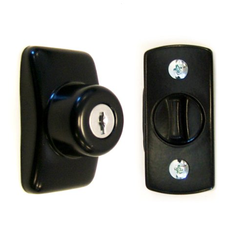 Ideal Security Inc. SKGLKBL Keyed Deadbolt, Black