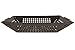 Clear Choice Cookware Vegetable Grill Basket BBQ Grill Pan Quesadilla Topper - Non Stick Barbecue Accessories Also for Chicken Meat Fish from