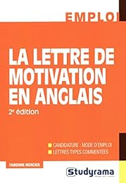 La  lettre de motivation en anglais