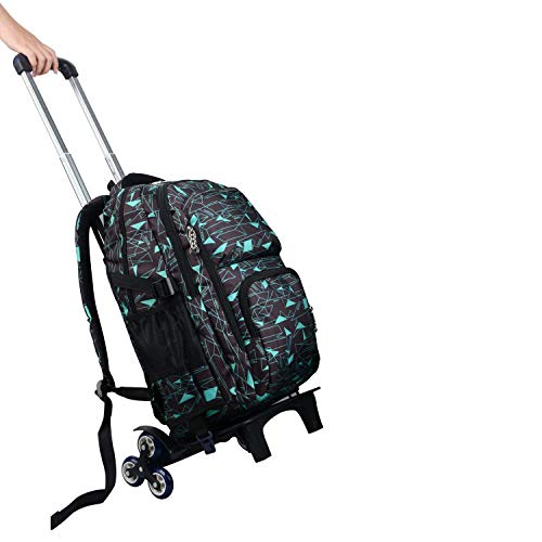 XHHWZB Trolley Bag Cadeaux Rentrée Scolaire Sac à Dos avec Roulettes Cartable Roulette Bagages Cabine Loisir Voyage Fille Garçon 6 Roues 493218cm (Color : A)