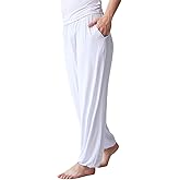 AvaCostume Men's Lightweight Loose Yoga Pants Elastic Waist Modal Yoga Harem Pants