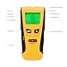 Dr.meter Fi-1 Backlight Stud Metal AC Wire Scanner Wall Stud Finder Electronic StudSensor, Yellow