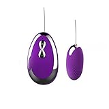 Purple Love Egg 100% Waterproof with 20 Patterns for Women Double Love Egg (S)