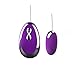 Purple Love Egg 100% Waterproof with 20 Patterns for Women Double Love Egg (S)