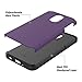 Case for Samsung Galaxy J7 2018 / J7 V 2nd Gen / J7V 2018 / J7 Refine / J7 Star / J7 Aero / J7 Top / J7 Crown / J7 Aura / J7 Eon, SYONER [Armor] Shockproof Protective Phone Case [Purple]