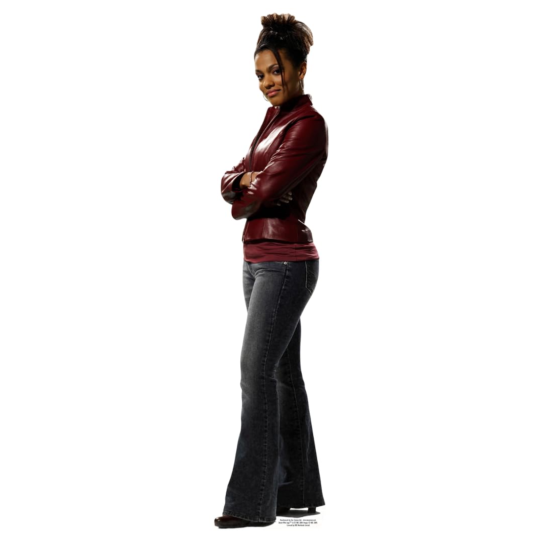 Star Cutouts SC09 Doctor Who Martha Jones Companion Lifesize Cardboard Cutout – Tenth Doctor Era Display for Whovian Fans