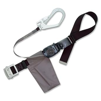 【クリックで詳細表示】藤井電工 ツヨロン(TSUYORON) 一般高所作業用安全帯 1本つり専用 リトライト安全帯 RL-593-BLK-JAN-BP [落下防止 電気工事 高所での安全作業]