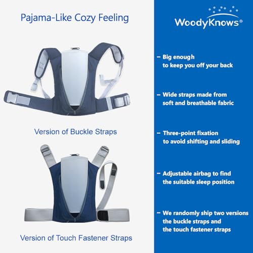 Mua WoodyKnows Side-Sleeping Backpack, Sleep Position Trainer ...