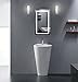 Krugg LED Bathroom Mirror 18 Inch X 30 Inch | Lighted Vanity Mirror Includes Dimmer and Defogger | Wall Mount Vertical or Horizontal Installation |