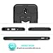 ykooe Galaxy J7 Pro Case, (Silicone Series) Heavy Duty Protection Hybrid Shockproof Dual Layer Protective Case Cover With Stand Samsung Galaxy J7 Pro - Black
