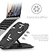 Laptop Computer Riser Stand Portable Desk Table Holder 360 Degree Base 10 Height Levels Compatible with Macbooks Laptops Includes Smartphone Desk Holderthumb 3
