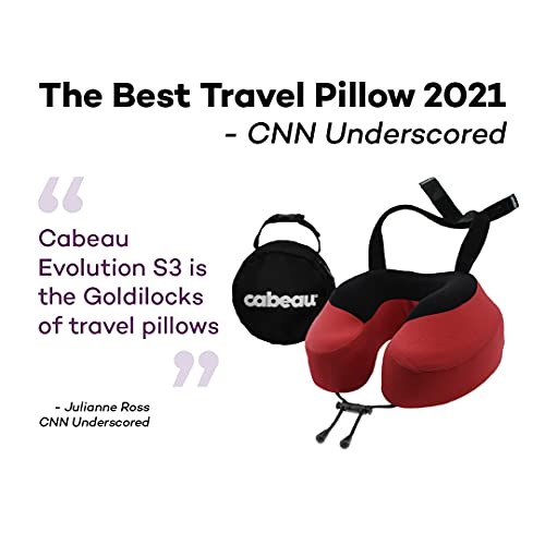 Cabeau Evolution S3 Travel Pillow Doctor Neck Pillow for