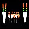 Flee-15PCS-Fishing-Float-Set-Buoy-Bobber-Mix-Size-Slip-Drift-Tube-Indicator-For-Fishing