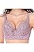 VamJump Women Sexy Full Lace Sheer Padded Underwire Plus Size Push Up Bra
