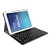 Fintie Keyboard Case for Samsung Galaxy Tab E 9.6 - Smart Slim Shell Stand with Magnetically Detachable Wireless Bluetooth Keyboard for Tab E 9.6-Inch Tablet, Black