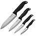 Ceramic Knives Set FeelingCool Essential Kitchen Knives with Sheaths–6