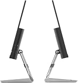 Lenovo Q24i-20 23.8" FHD IPS Monitor AMD FreeSync Height Adjustable Stand Black view 4