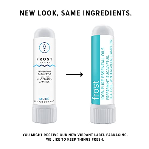 MOXE Frost Energizing Aromatherapy Nasal Inhaler Alleviate