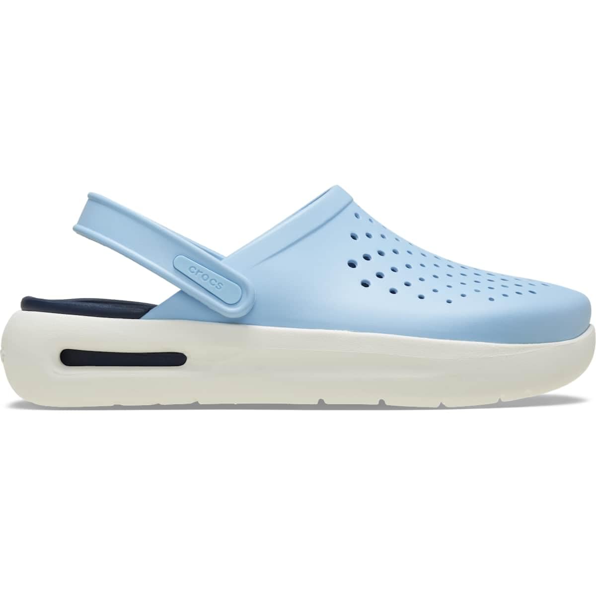 Crocs Unisex-Adult Inmotion Clogs, LiteRide Comfort, Slip On Shoes for Women and Men, Blue Calcite, 6 Women/4 Men Image