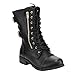 Forever Women's Mango-71 Black Boots 6.5 D(M) US