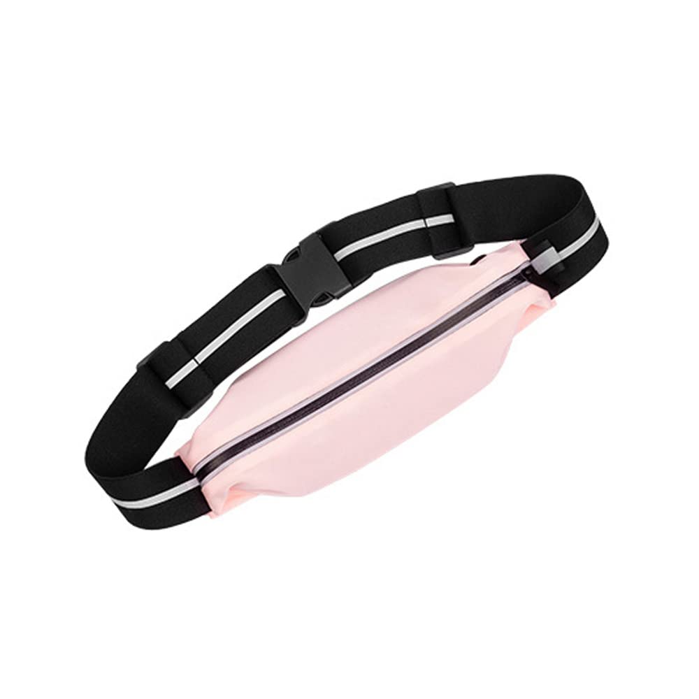 DZOZO Running Belt Waist Bag Fitness Belt Waist Pack Bumbags Waist Fanny Pack Bum Bag with Adjustable Belt Running Fanny Pack Running Waist Pack Running Hiking Belt with Headphone Hole