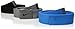 Nike Men's 3 in 1 Web Belt, Black/Grey/Photo Blue