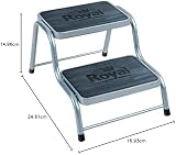 Royal Leisure Royal 199200 Deluxe Double Step Non-Slip Grey Caravan Step view 2