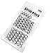 Spin Pins - 12 Pack - Spiral Bobby Pins for Hair Buns (Black, Medium)