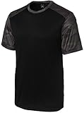 Men's CamoHex Moisture Wicking Athletic Training T-Shirts. XS-4XL