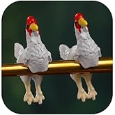 XIAOMOJEW Funny Chicken Earrings for Women 3D Chicken Stud Earrings Farm Animal Christmas Thanksgiving Jewelry