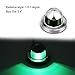 Boat Lights - 2 Pack Boat Navigation Lights Red and Green Led Boat Lights Marine Steel Bow Navigation Lights for Boats Led Boat Light Boat Accessories for Pontoon, Skiff and Small Boat - DC 12V