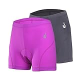 beroy Women Quick Dry Cycling Underwear with 3D Padded,Gel Bike Underwear and Bike Shorts