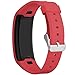 SKYLET Compatible with Garmin Vivofit Bands, Colorful Silicone Replacement Band Compatible with Garmin Vivofit 1 Wristband with Metal Buckle (No Tracker)