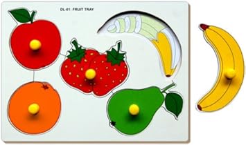 Little Genius Fruits - Double Layer, Multi Color